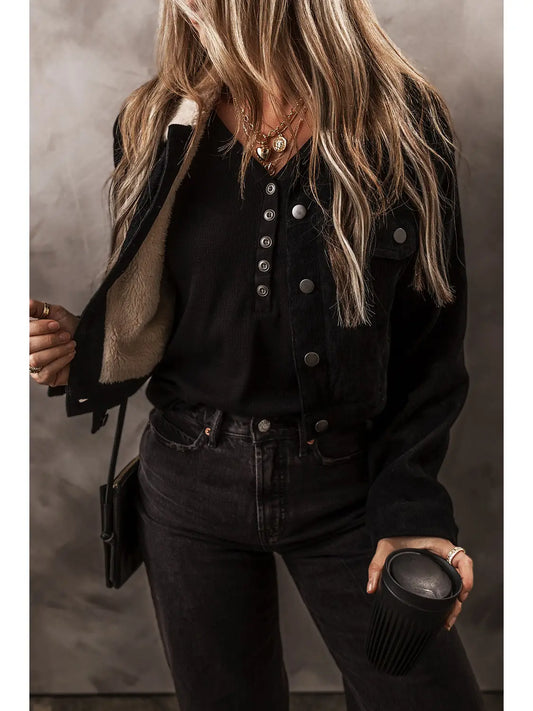 Kuschelige Cordjacke – Boho-Charme trifft Komfort