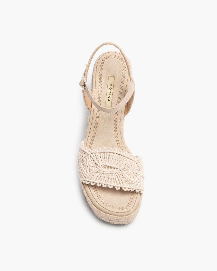 Jute-Keilsandalen mit Flechtdetail – Sommerlicher Boho-Look