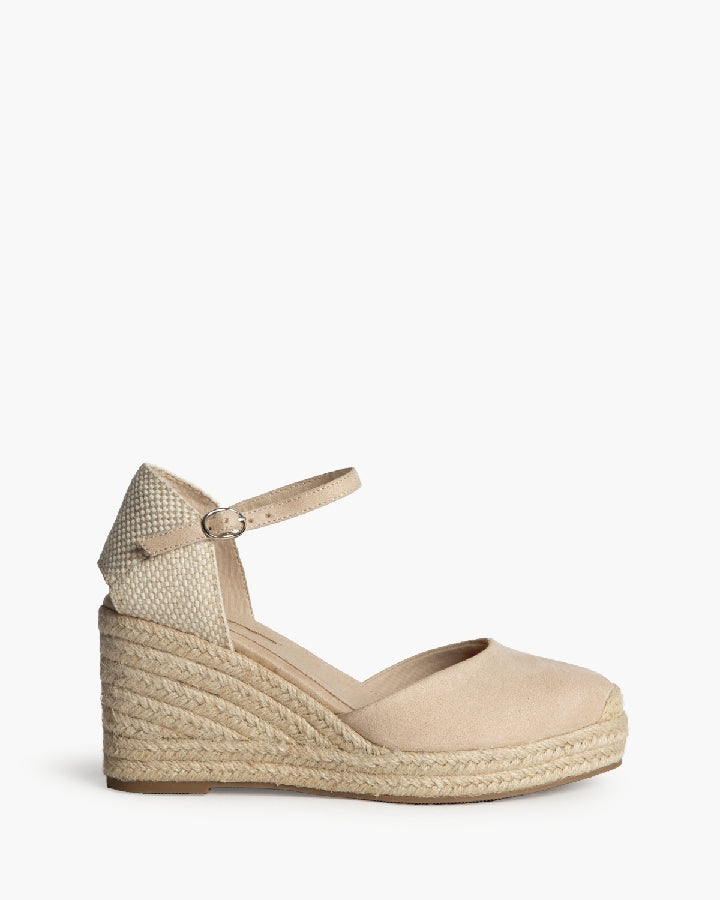 Valencianische Plateauschuhe mit Jute-Keil – Mediterrane Eleganz