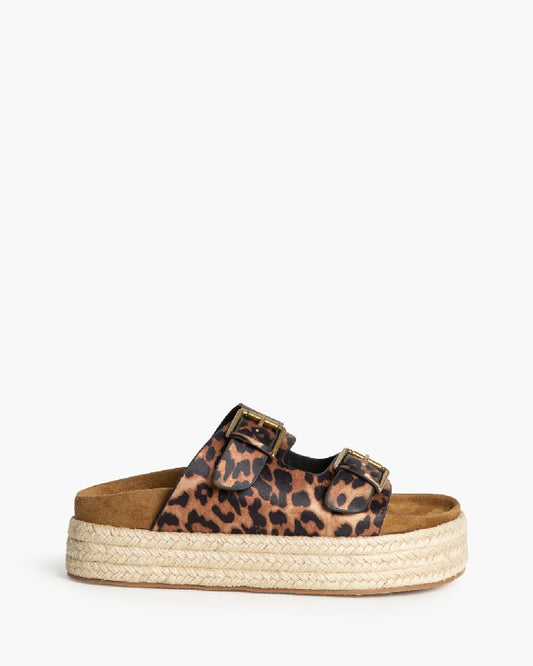 Plateausandalen mit Jute-Keil – Komfort trifft Boho-Style