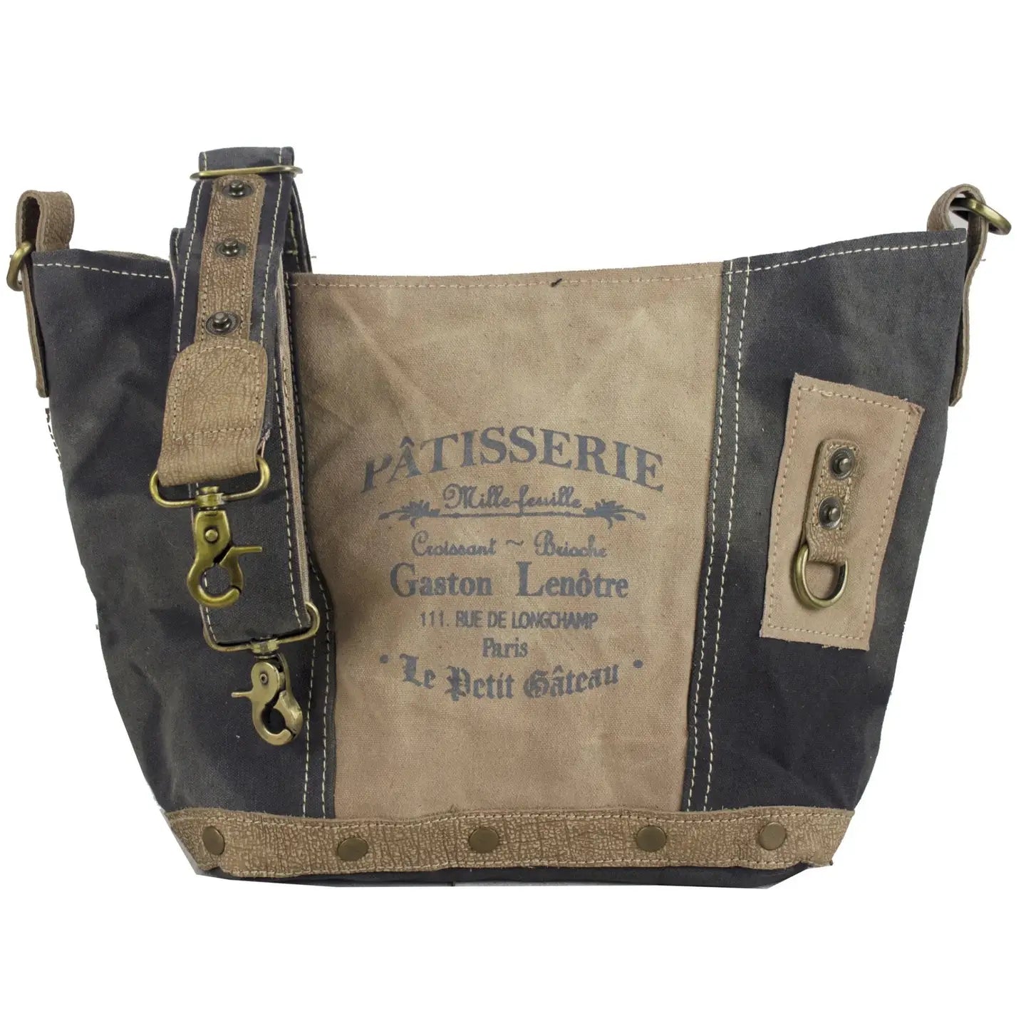 Sunsa Damen Umhängetasche. Vintage Handtasche aus Canvas