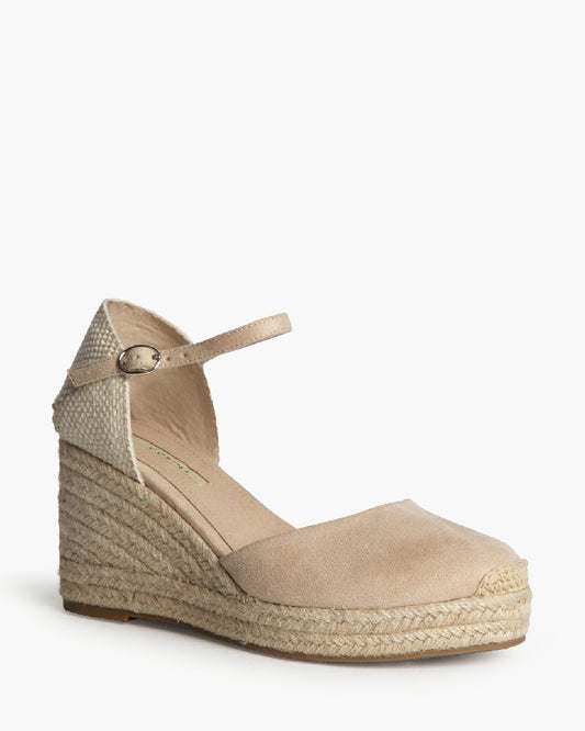 Valencianische Plateauschuhe mit Jute-Keil – Mediterrane Eleganz