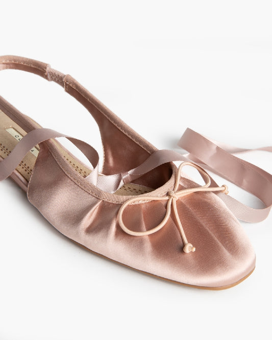Slingback-Ballerinas mit Schleife – Elegant & Bequem