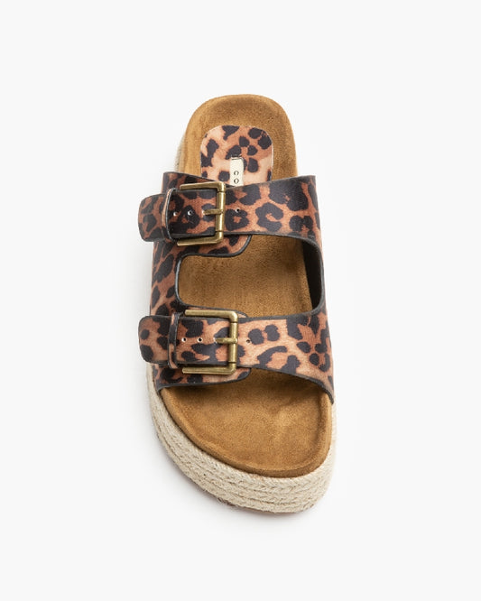 Plateausandalen mit Jute-Keil – Komfort trifft Boho-Style