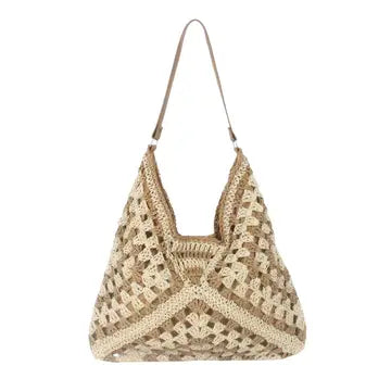 Boho-Rafia-Tasche – Natur trifft Eleganz