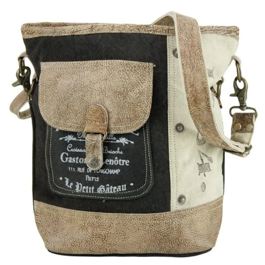 Sunsa Damen Umhängetasche. Vintage Handtasche aus Canvas